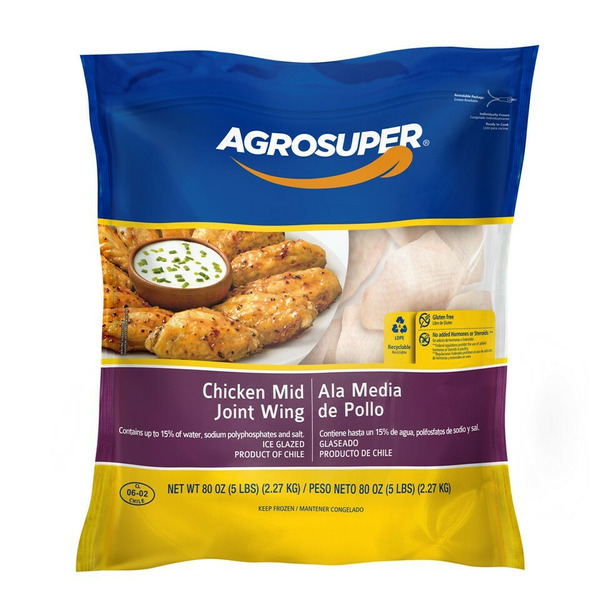 Agrosuper Mid Joint Chicken Wings