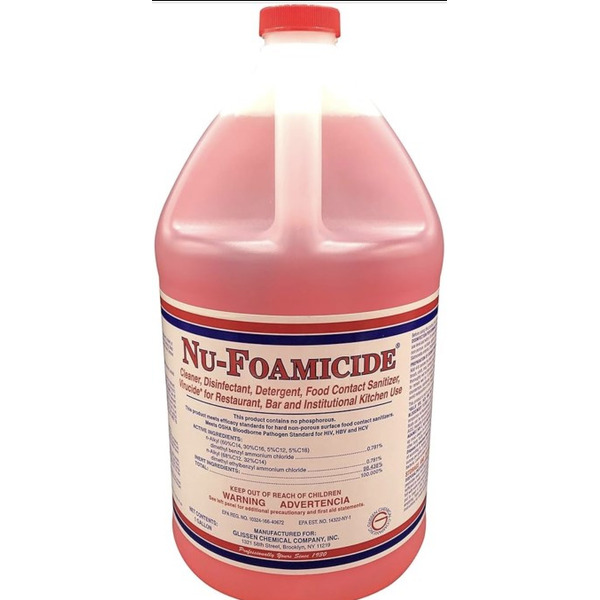 Nu-Foamicide Detergent & Sanitizer - gallon