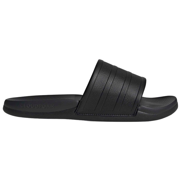 adidas Men's Adilette Comfort 2.0 Slides, Size 10, Medium/D - Black/Black