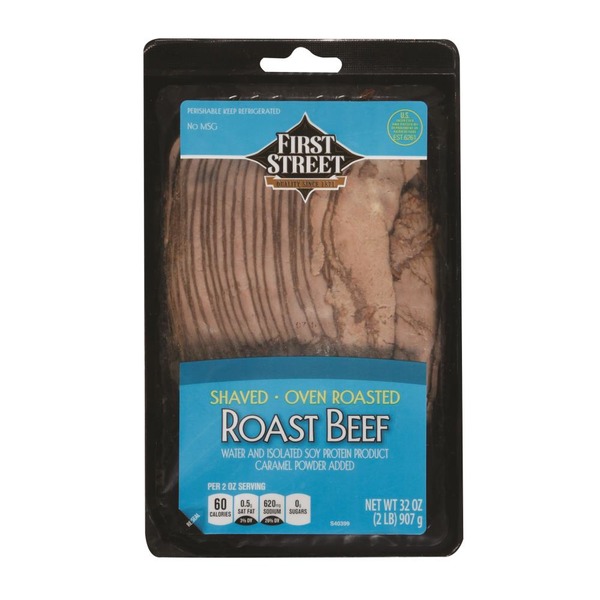 First Street Oven Roasted Shaved Roast Beef (2 lb) Instacart