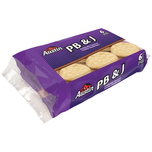 Austin PB & J Cracker Sandwiches (0.93 oz) Instacart