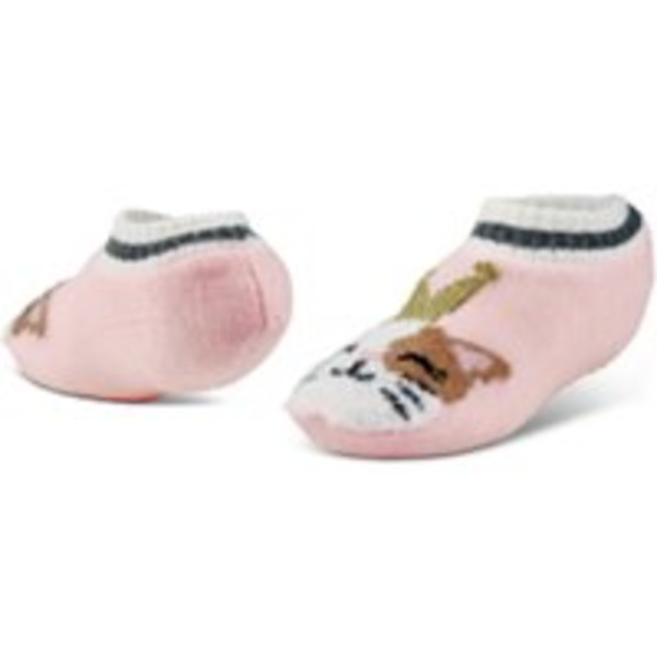 Magellan Outdoors Girls' Sweatercuff Metallic Cat Lodge Slippers, L