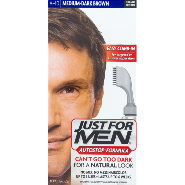 Just For Men Autostop Formula Easy Comb In Haircolor A 40 Medium