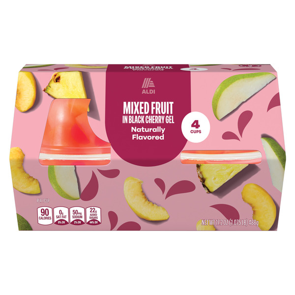 Lunch Buddies Mixed Fruit in Blackcherry Gel Cups Same-Day