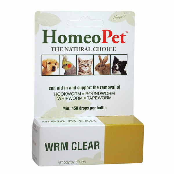 Homeo Pet Worm Clear for Dogs & Cats