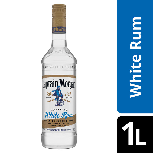 Captain Morgan White Rum Same-Day Delivery or Pickup | Cub Beer
