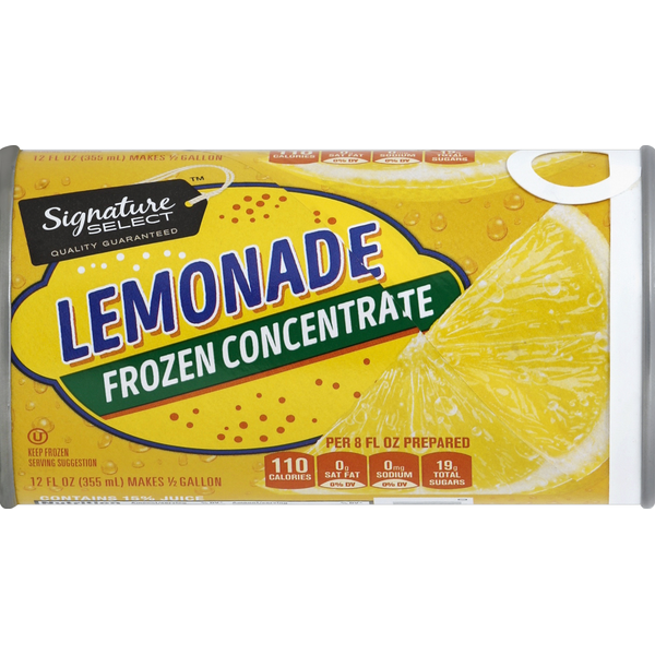 SIGNATURE SELECTS Lemonade, Frozen Concentrate