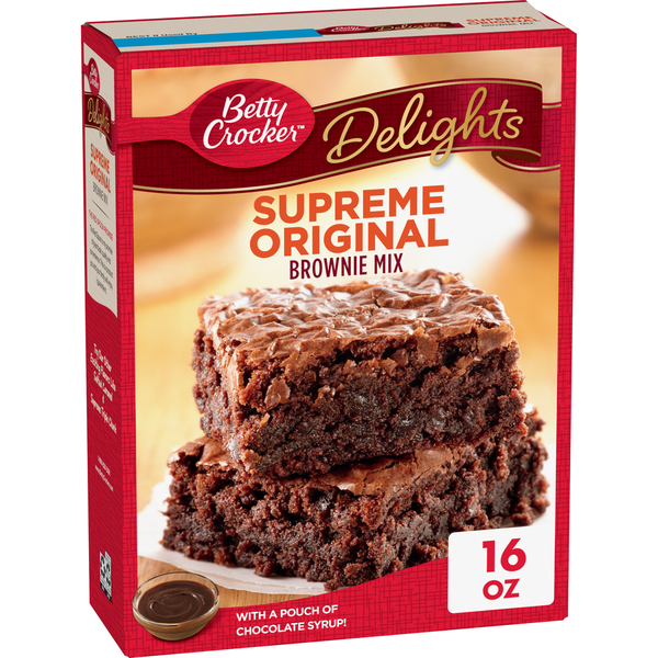 Betty Crocker Delights Supreme Original Brownie Mix