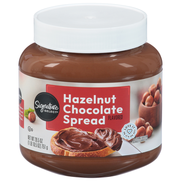 Signature SELECT Chocolate Flavored Spread, Hazelnut