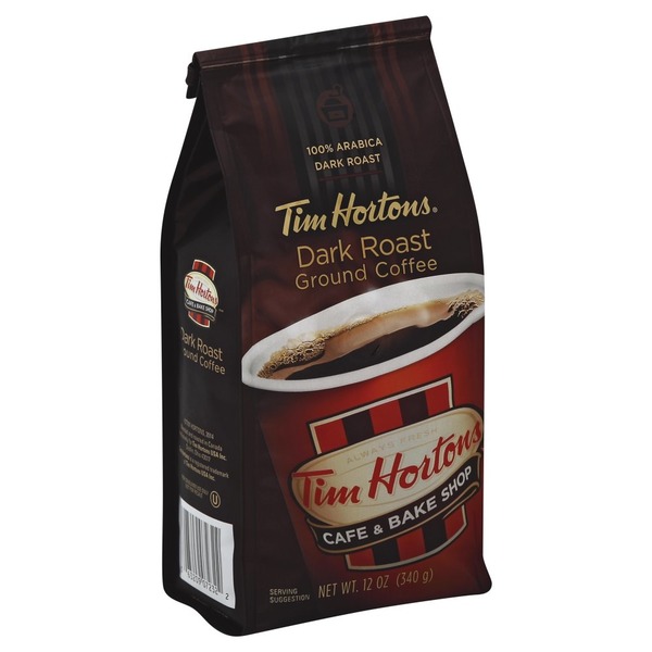 Tim Hortons Coffee, Ground, Dark Roast (12 oz) from Target Instacart