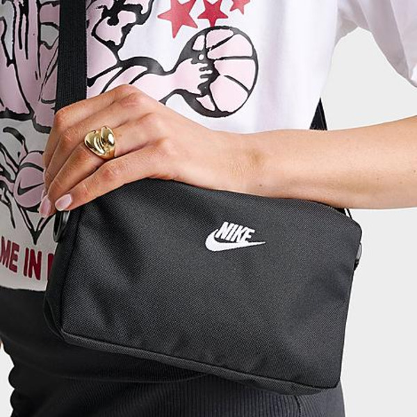 Nike Heritage Crossbody Bag (2L), One Size - Black