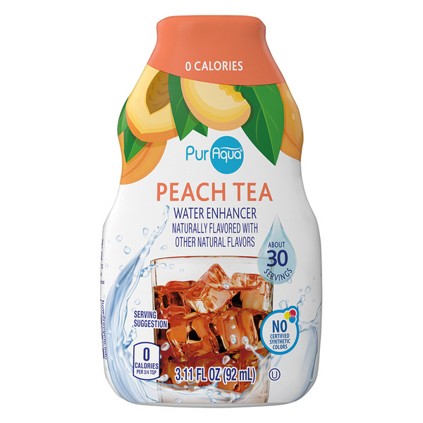 peach-tea PurAqua Peach Tea Liquid Water Enhancer Same-Day Delivery or