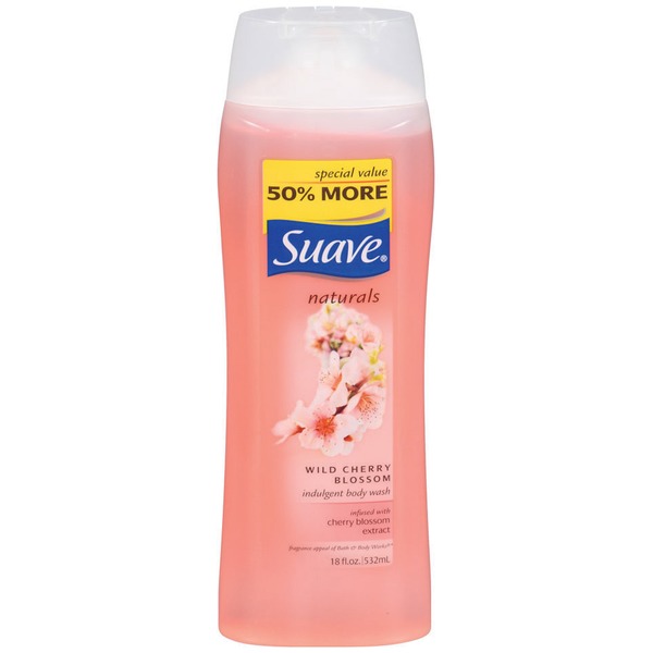 Suave Body Wash Essential Wild Cherry Blossom (18 fl oz) Instacart