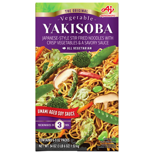 Vegetable Yakisoba, 6 x 9 oz