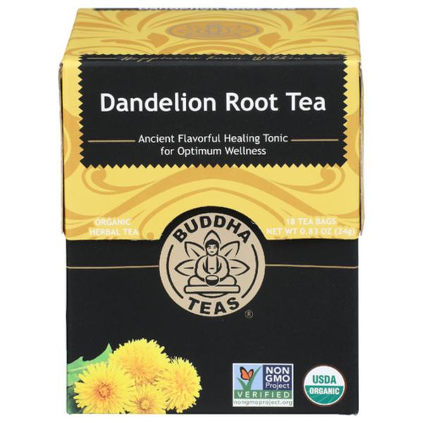 Buddha Teas Herbal Tea, Organic, Dandelion Root, Tea Bags Same-Day ...
