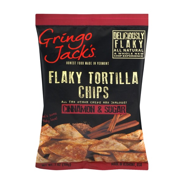 Gringo Jack's Flaky Tortilla Chips Cinnamon & Sugar (7 oz) Instacart