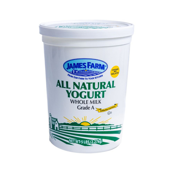 James Farm - Plain Whole Milk Yogurt - 5lb