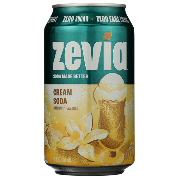 CREAM SODA キャロル OLIPOP Cream Soda Prebiotic Soda, 12 fl oz — Philadelphia Candies