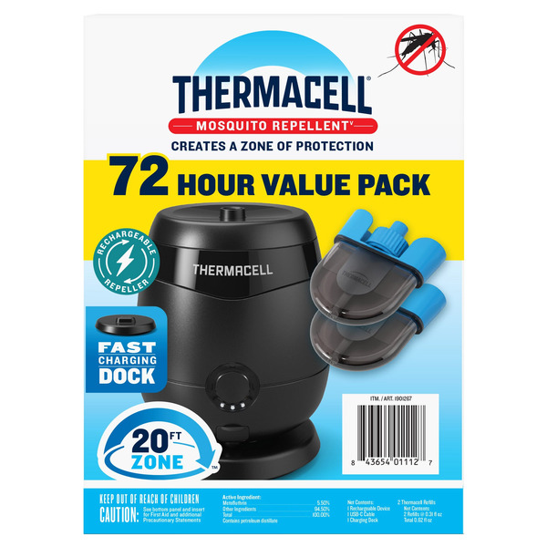 Thermacell E95 Mosquito Repellent + FAST-Charging Dock