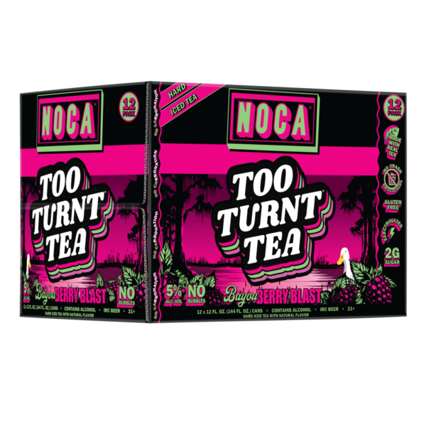 Too Turnt Tea Gluten-free, Hard Tea, 100 Calories, 2g sugar Same