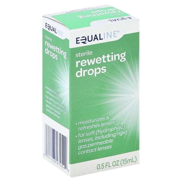 Equaline Rewetting Drops, Sterile (0.5 oz) Instacart
