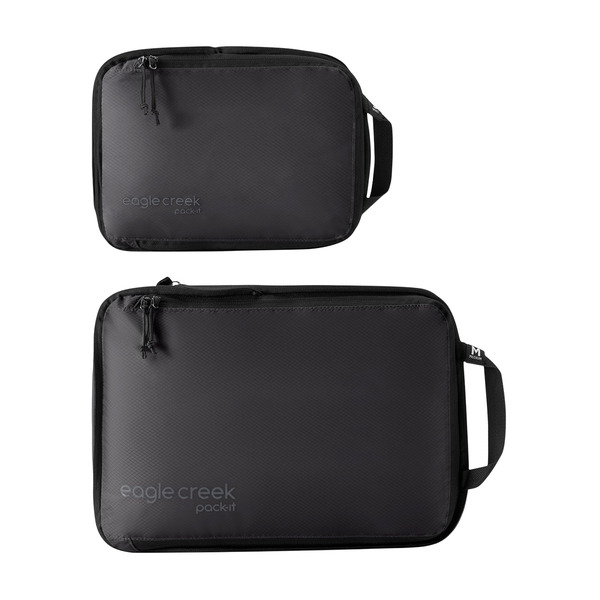 Eagle Creek Isolate Pack-It Compression Cubes, 15 x 10 x 1 in - Black