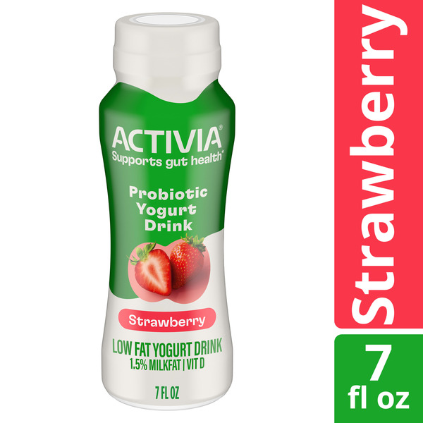 Activia Strawberry Lowfat Yogurt Drink