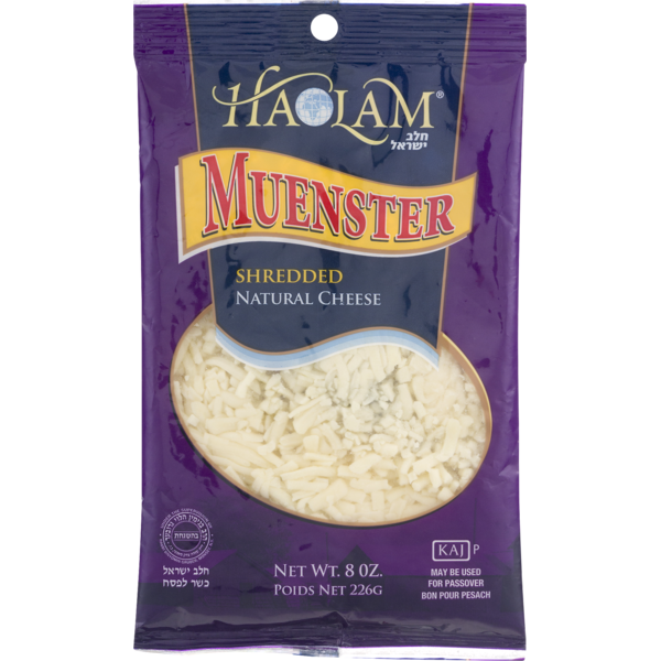 Haolam Muenster Cheese Shredded (8 oz) Instacart