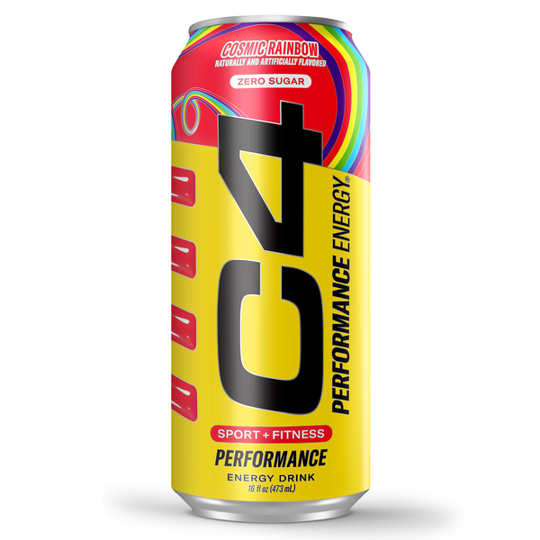 C4 Energy x Skittles, Explosive Energy, Fruity Flavor Same-Day