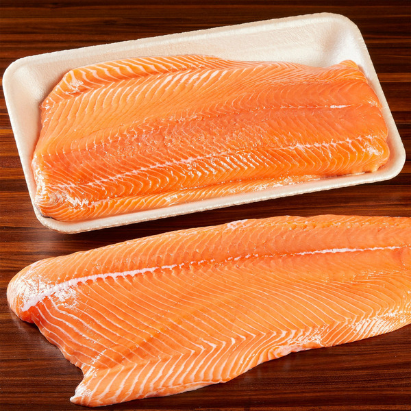 Kirkland Signature Fresh Wild King Salmon Fillet