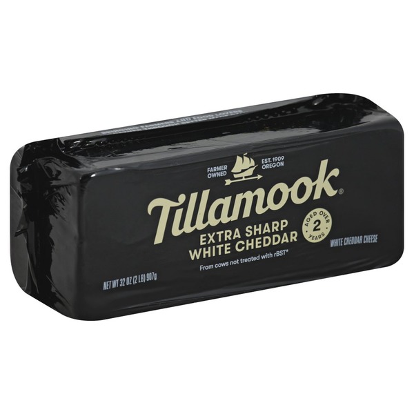 Tillamook Cheese, Extra Sharp White Cheddar, Baby Loaf (32 oz) from