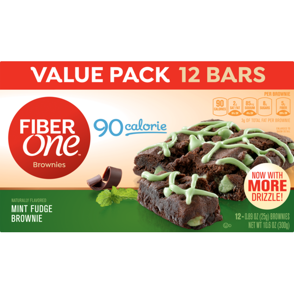 Fiber One Brownies (0.89 oz) Instacart
