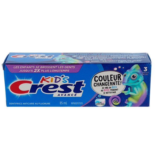 Crest Kid's Colour Changing Toothpaste Same-Day Delivery | Dollarama