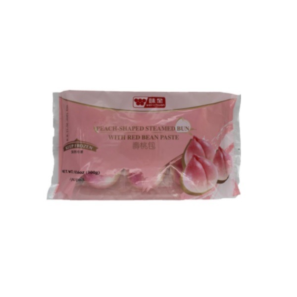 WC Peach Steamed Bun With Red Bean Same-Day Delivery | HMart