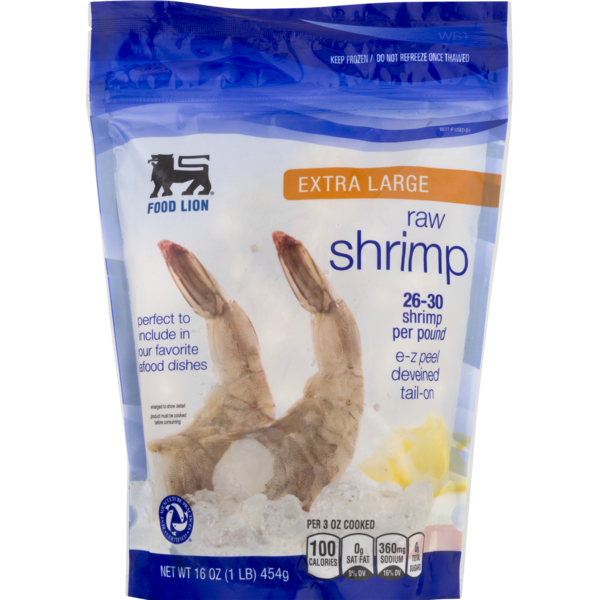 Food Lion Cooked Shrimps, 26/30 (16 oz) Instacart
