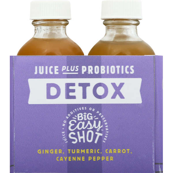 Big Easy Shot Juice, Probiotic Plus, Detox (1 each) Instacart