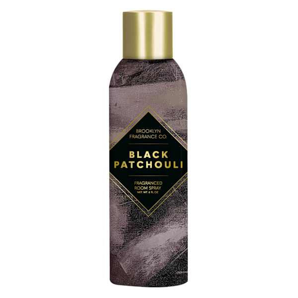 Black Patchouli Scented Room Spray, 6oz
