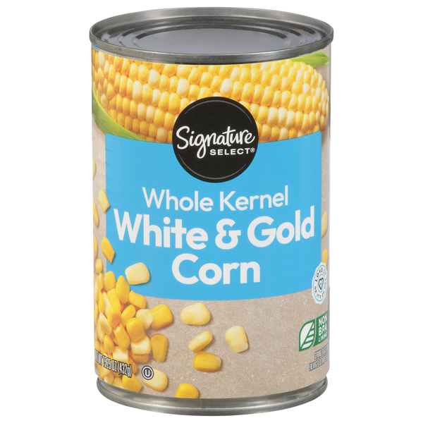 Signature SELECT Corn, White & Gold, Super Sweet, Whole Kernel
