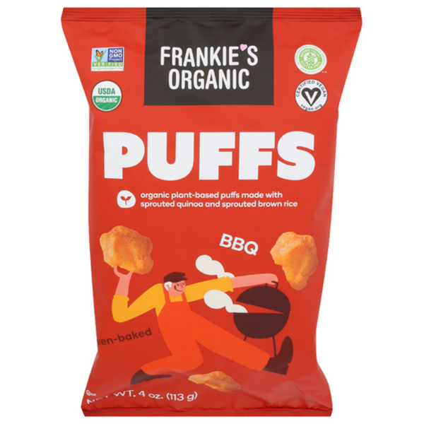 Frankie's Organic Puffs, BBQ, Oven-Baked Same-Day Delivery or