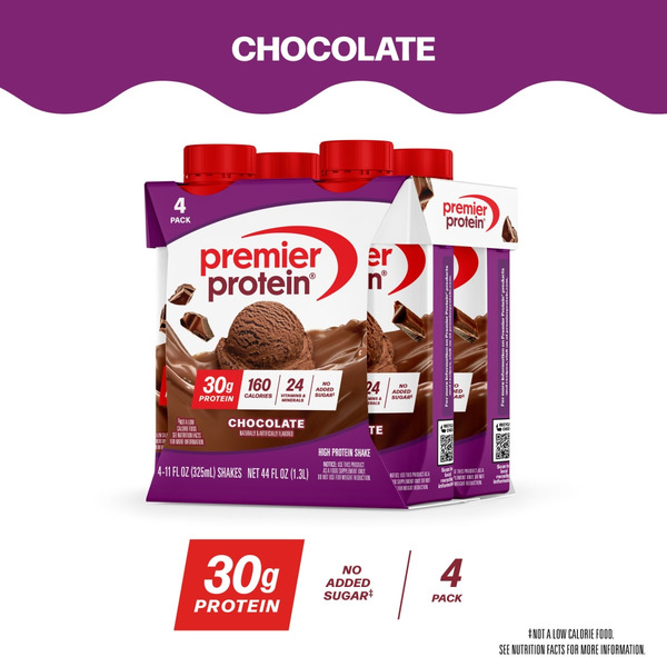 Kroger Delivery Now Premier Protein 4 Pack Chocolate Protein Shake Same ...
