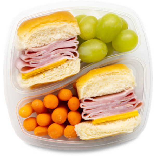 Ready Meals Ham & Cheese Slider with Carrots