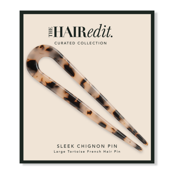 The Hair Edit Sleek Chignon Pin - Tortoise