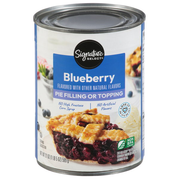 Signature SELECT Pie Filling or Topping, Blueberry
