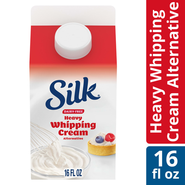 Silk Heavy Whipping Cream Alternative, Smooth, Lusciously Creamy Dairy Free  and Gluten Free Vegan Heavy Whipping Cream Substitute, 16 FL OZ Carton  Same-Day Delivery or Pickup | Cub