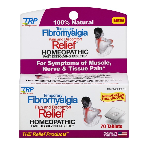 TRP Temporary Fibromyalgia Pain And Relief Homeopathic Tablets 70 CT (70 ct