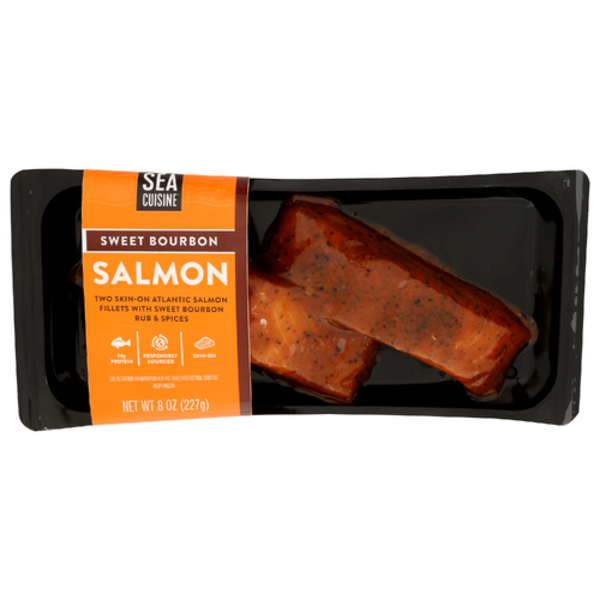 Sea Cuisine Sweet Bourbon Frozen Salmon Same-Day Delivery or