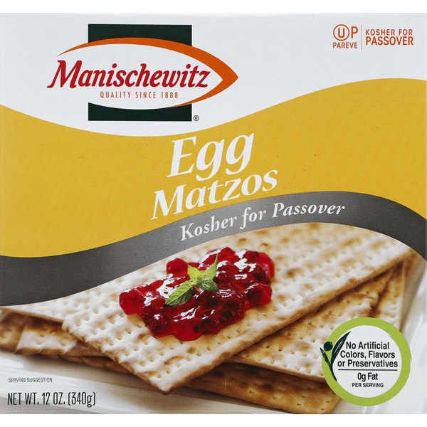 Manischewitz Egg Matzos (12 oz) Instacart