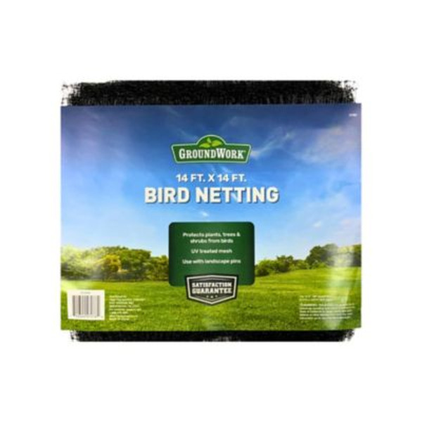 Ground Work 14 x 14ft. Bird Netting