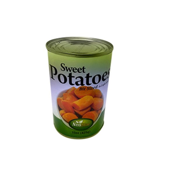 NeoStar Cut Sweet Potatoes in Light Syrup