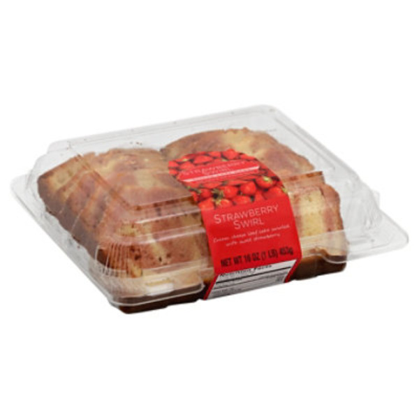 CSM Bakery Sliced Strawberry Loaf Cake